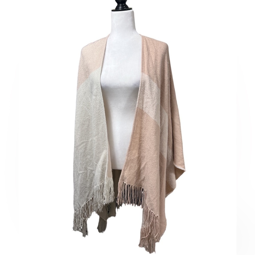 Soia & Kyo Colorblock Open Cardigan / Shawl - Picture 3 of 11